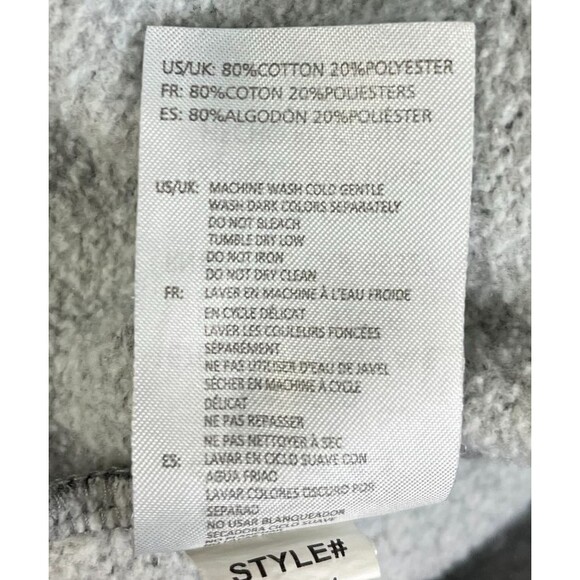 Fox Racing Hoodie Sweatshirt Pullover Motocross Men's Medium Gray Spell Out Y2K - Picture 10 of 10